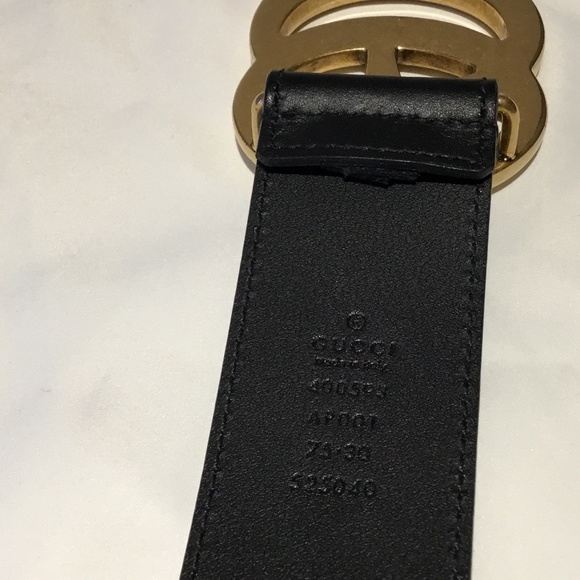 AUTHENTIC LEATHER GUCCI BELT - Picture 2 of 3